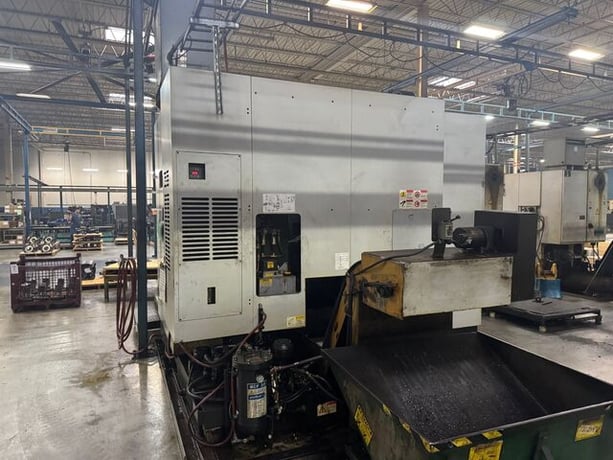 Daewoo Doosan #HP-5500, CNC horizontal machining center, Fanuc 18iMB, 31" X, 27" Y, 29" Z, 10000 RPM, 60 - Image 9