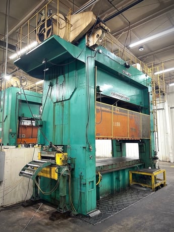 286 Ton, Stamtec #STD-260-380-125, Press, 7.9" stroke, 35.4" Shut Height, 159.6" x 49.2" tbl, 25 SPM, 141.7" - Image 5