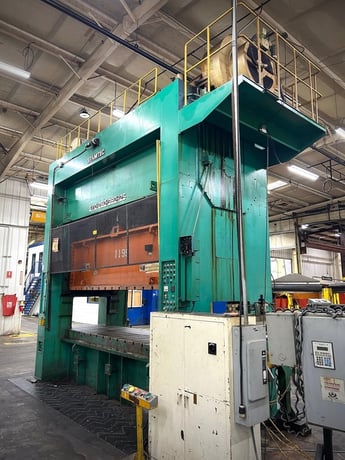 286 Ton, Stamtec #STD-260-380-125, Press, 7.9" stroke, 35.4" Shut Height, 159.6" x 49.2" tbl, 25 SPM, 141.7" - Image 7