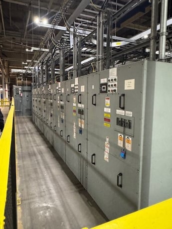 124 amp. 450 VDC, 480 VAC, Spang Mac #16-Unit, Rectifier System For DC Electrocoat, PDP's & Control Panel - Image 1