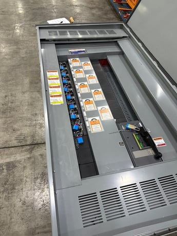 124 amp. 450 VDC, 480 VAC, Spang Mac #16-Unit, Rectifier System For DC Electrocoat, PDP's & Control Panel - Image 5