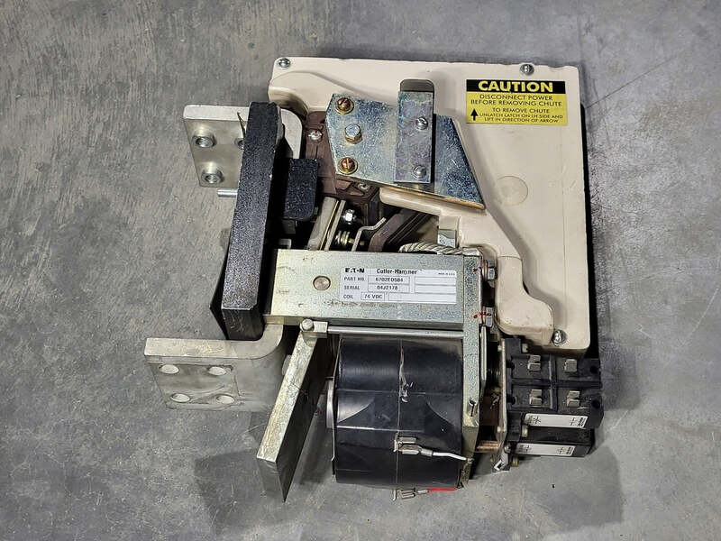 1800 Amp. Eaton Cutler-Hammer #6702ED584, Contactor, 74 VDC Coil, 1 Pole - Image 1