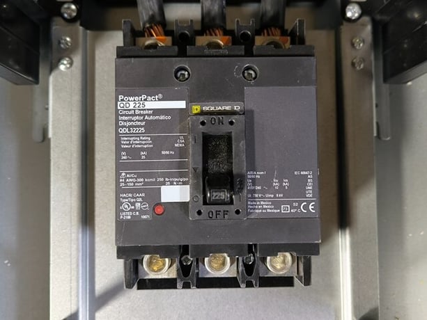 225 Amp, Square D #NQ Panelboard, 3PH, 4W, 208Y/120 Volts - Image 3