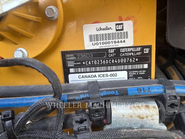 Cat 236D3 C3H2, Skid Steer Loader, 1238 hours, S/N: R4D00762, 2024 - Image 5