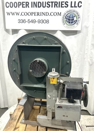 New York Blower, pressure blower size 1404, aluminum wheel, 2 HP New York Blower motor, 3470 RPM - Image 3