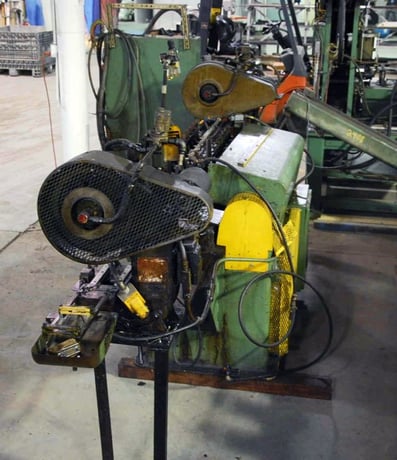 10 Stand, Tishken #10-4-1-1, rollformer with 5 ton press, 5 ton cut-off, 1" dia spindle, R to L - Image 4