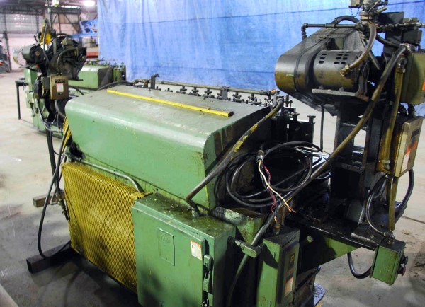 10 Stand, Tishken #10-4-1-1, rollformer with 5 ton press, 5 ton cut-off, 1" dia spindle, R to L - Image 7