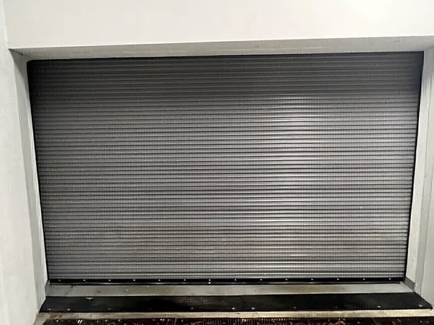 Overhead Door #630-Fireking, Custom Rolling Steel Fire Door, 15' x 8', RSX single-phase jackshaft operator - Image 1