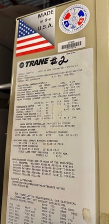770 Ton, Trane chiller, 2016 - Image 4