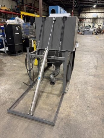 Econoline, abrasive blast cabinet, 5-120 psi - Image 4
