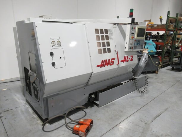 Haas #HL-2, CNC lathe, 20" swing, 3" bore, 10" diameter, 20" lght, 10 tool, programmable tailstock, 15 HP - Image 3