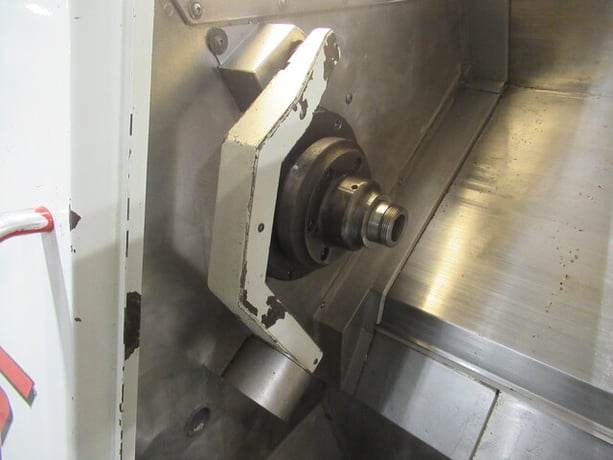 Haas #HL-2, CNC lathe, 20" swing, 3" bore, 10" diameter, 20" lght, 10 tool, programmable tailstock, 15 HP - Image 9