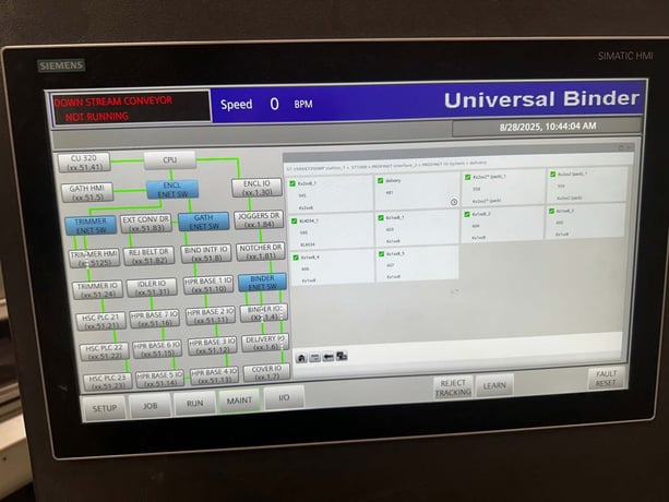 Siemens #S7, Perfect Binder, Stitcher & Trimmer Motion Control Upgrade, new - Image 7