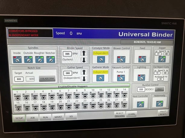 Siemens #S7, Perfect Binder, Stitcher & Trimmer Motion Control Upgrade, new - Image 8