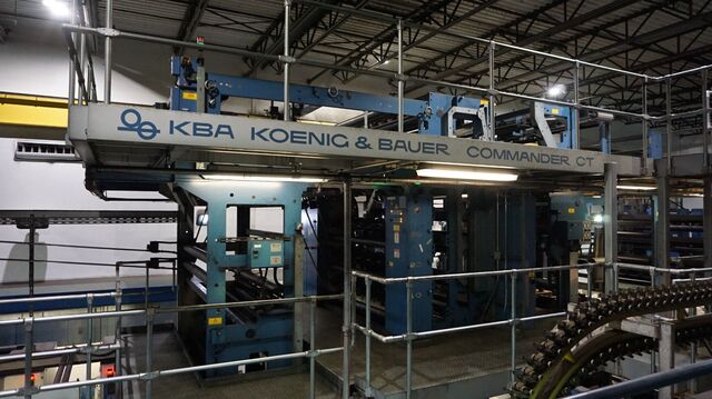 KBA models, Web-Offset & Newspaper Presses, Commander CT, Comet, Cortina, singlewide & doublewide - Image 1