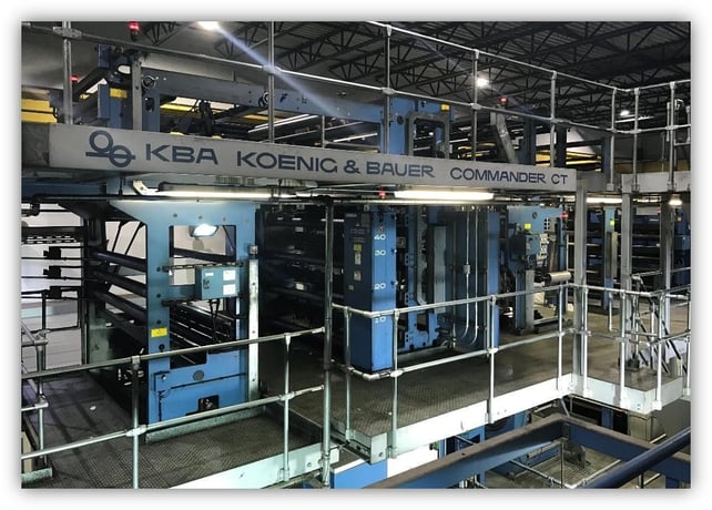 KBA models, Web-Offset & Newspaper Presses, Commander CT, Comet, Cortina, singlewide & doublewide - Image 2