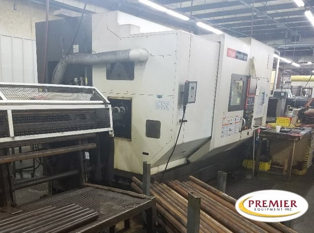 Mazak #Hyper-Quadrex-200MSY, CNC turning center with milling, Mazatrol Matrix Control, Kitagawa 8" chuck, 2010 - Image 1