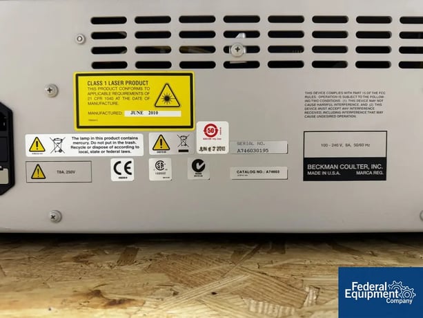 SCIEX #PA800-Plus, Protein Biologics Analysis System, 120 V., 2010 - Image 2