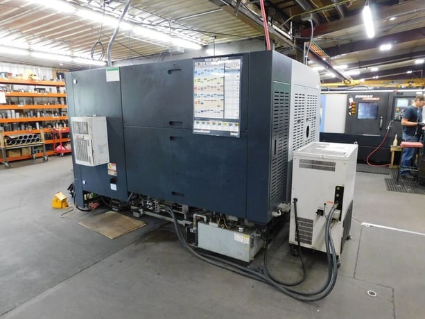 Ganesh #Cyclone-52TTMY, 8-Axis CNC Lathe, 5.94" X, 17.32" Z, 14.9" swing over bed, 36" between centers, 7.48" - Image 4
