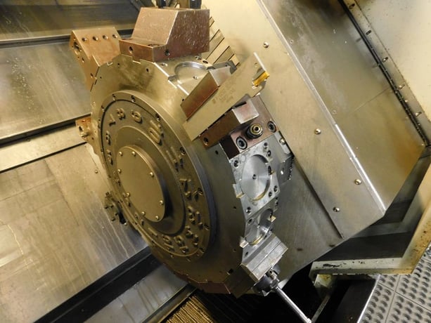 Ganesh #Cyclone-52TTMY, 8-Axis CNC Lathe, 5.94" X, 17.32" Z, 14.9" swing over bed, 36" between centers, 7.48" - Image 6