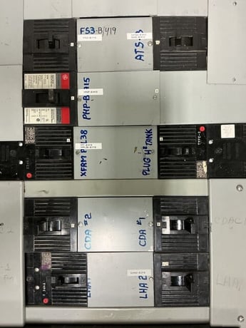 600 Amp. General Electric, CCB, panelboard, 4W, 277/480Y Volts, 3 phase - Image 4