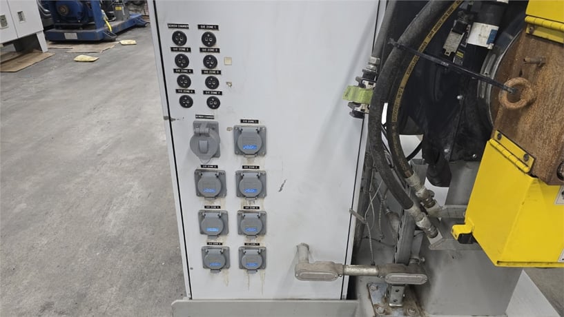 4.5" American Kuhne #450, extruder, 30:1 LD, air cooled, 250 HP, 300&deg;F, Hope Industrial HIS-UM17-CTBH - Image 10