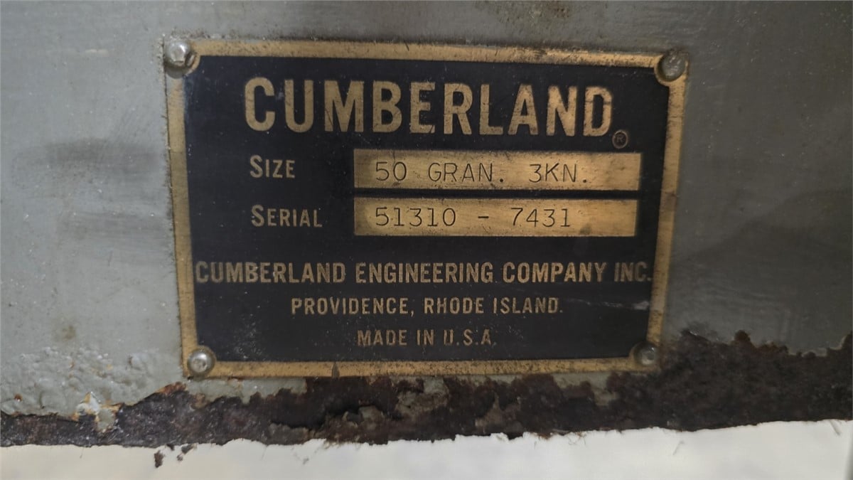 20" x 50" Cumberland #50Gran, granulator, 150 HP, 1780 RPM, Fr.445T, TEFC - Image 2
