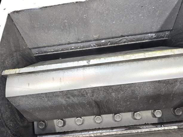 24" Cumberland #24GRAN-3105, granulator, 75 HP Lincoln Electric, Fr.365T, 3 Knife Open Rotor, 2 Bed Knives - Image 8