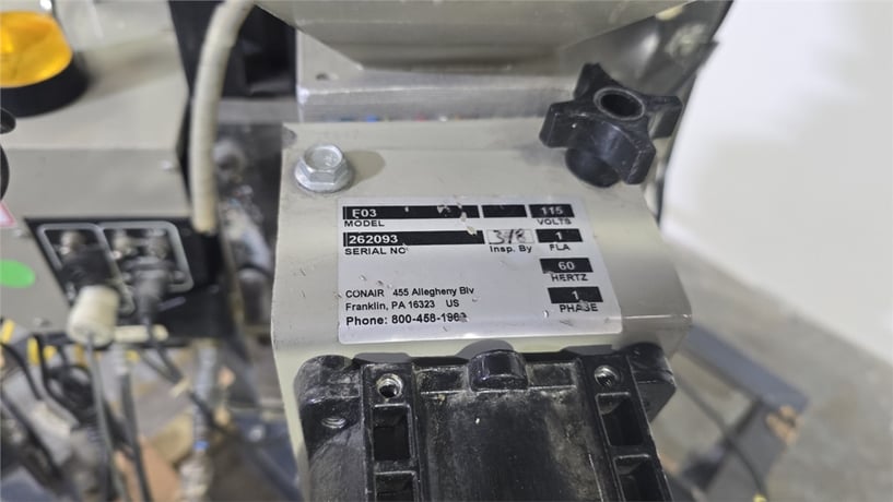 Maguire #WSB-220, 2 component gravimetric blender w/ additive feeder, 900-1000 lb/hr. - Image 3