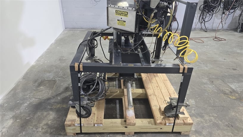 Maguire #WSB-220, 2 component gravimetric blender w/ additive feeder, 900-1000 lb/hr. - Image 6