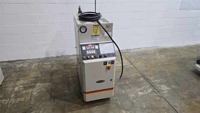12 KW Sterlco #M2B2016-M1, thermolator, 100°F-550°F, 50 psi, 2 HP TEFC positive displacement pump - Image 1