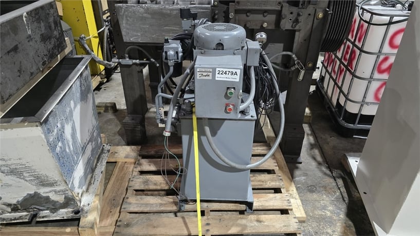 10 HP Hydraulic Power Unit w/ Danfoss starter & heat exchanger - Image 3