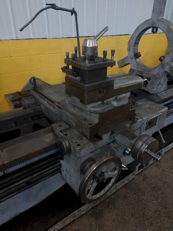 36" x 150" Sirco #PA-36, Engine Lathe, 25" swing over cross slide, 48" swing in gap, 5-1/2" spindle bore, 24" - Image 8