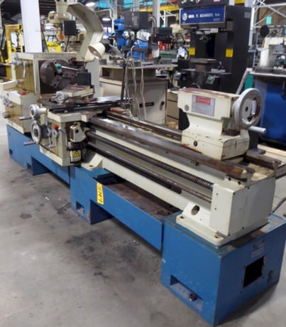 22" x 80" Toolmex #TUJ-50M/80, Engine Lathe, 14-1/2" swing over cross slide, 15" 3-jaw chuck, 3-1/2" spindle - Image 2
