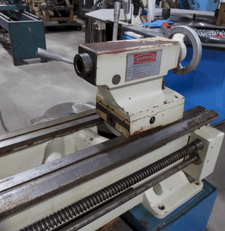 22" x 80" Toolmex #TUJ-50M/80, Engine Lathe, 14-1/2" swing over cross slide, 15" 3-jaw chuck, 3-1/2" spindle - Image 6