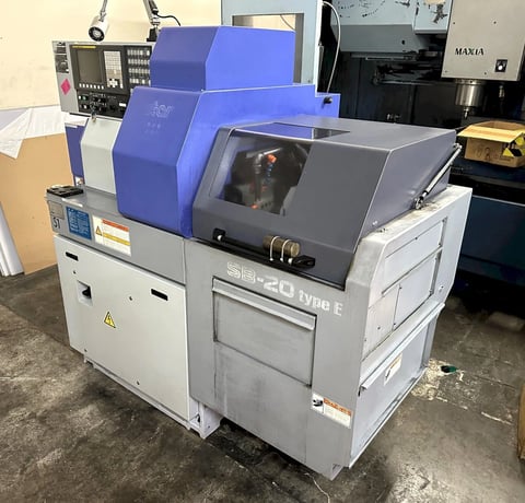 Star #SB-20E, Swiss Type Automatic Screw Machine, 0.787" spindle hole diameter, 5 HP, 10000 RPM, 4 tool, 200 - Image 6