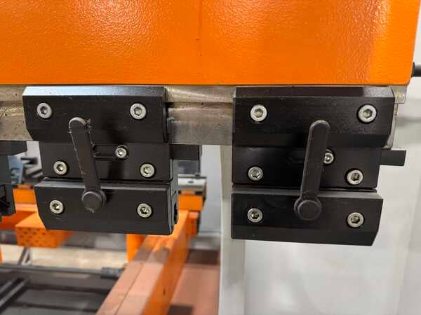 110 Ton, Ermaksan #Power-Bend-Falcon, CNC hydrauic press brake, 8.6'OA, 86.6" between housing, 10.8" stroke - Image 7