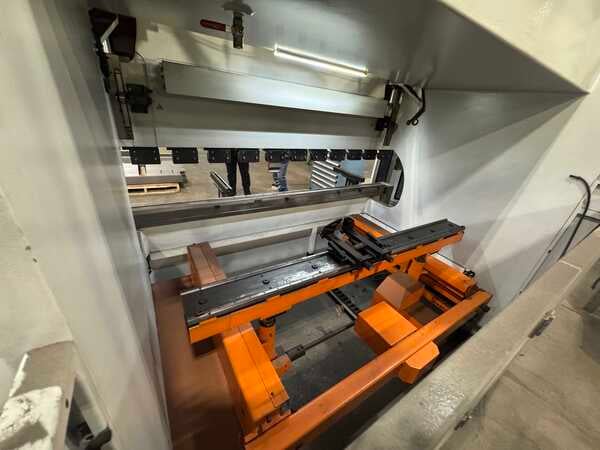 110 Ton, Ermaksan #Power-Bend-Falcon, CNC hydrauic press brake, 8.6'OA, 86.6" between housing, 10.8" stroke - Image 10