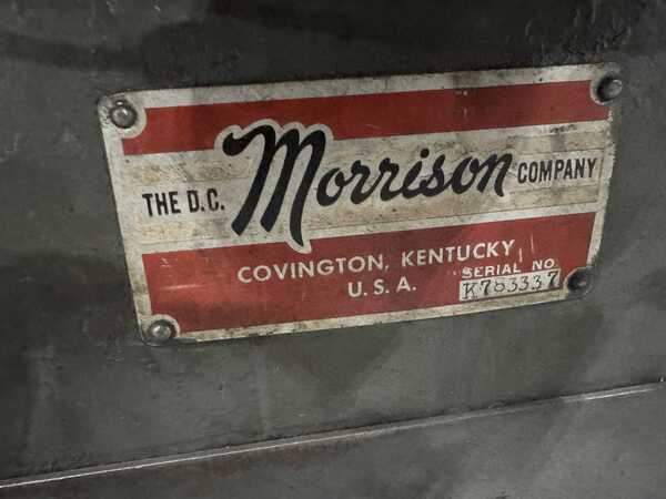 1-1/4" x 9" DC Morrison #K, keyseater, 24" x 27" table, 2 HP, tooling - Image 1