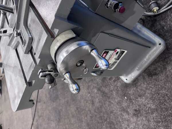 1-1/4" x 9" DC Morrison #K, keyseater, 24" x 27" table, 2 HP, tooling - Image 9