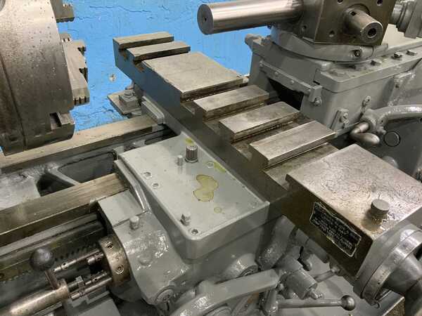 No. 5 Warner & Swasey, M1740, ram type turret lathe, 20" swing, 10-1/4" swing over cross slide, 10 HP, taper - Image 8