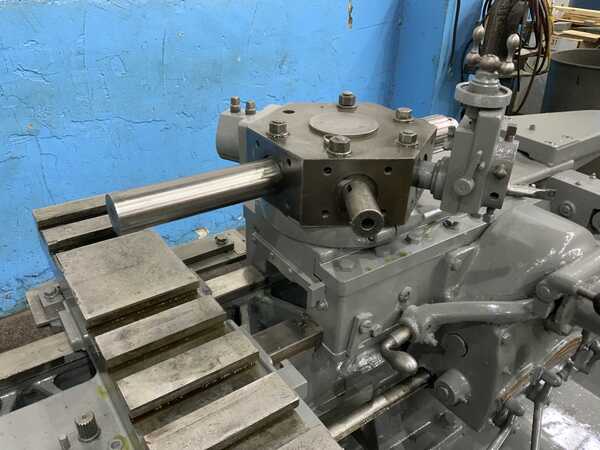 No. 5 Warner & Swasey, M1740, ram type turret lathe, 20" swing, 10-1/4" swing over cross slide, 10 HP, taper - Image 9