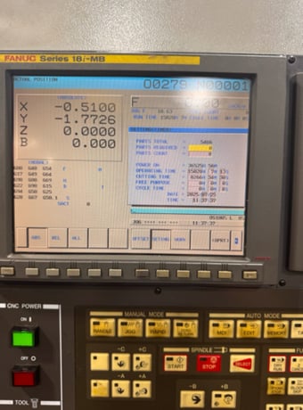 Hyundai Kia #HS-500, 4-Axis Horizontal Machining Center, 33.4" X, 27.5" Y, 29.5" Z, 19.68" overall Pallet - Image 4