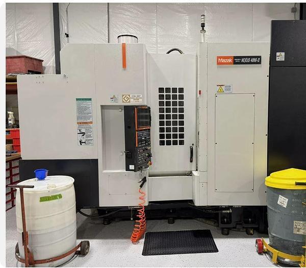Mazak #Nexus-HCN-4000II, 4-Axis Horizontal Machining Center, 22" X, 25.2" Y, 25.2" Z, 15.75" overall Pallet - Image 1