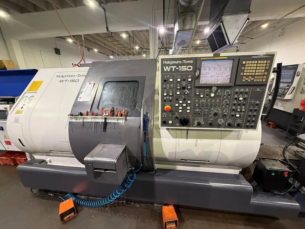 Nakamura Tome #WT-150, multi-axis CNC lathe, 2" bar, 29.5" centers, 7.48" dia., 15.7" lgth, 12 turret, Fanuc - Image 2