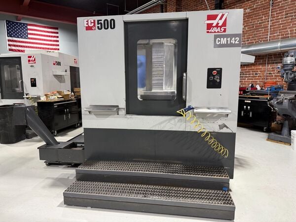 Haas #EC-500, CNC horizontal machining center, 32" X, 20" Y, 28" Z, 12000 RPM, 41 automatic tool changer - Image 1