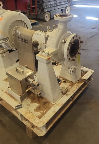 770 GPM @ 416' TDH, Sulzer Bingham #3x6x11.5A CAP, horizontal multi-stage centrifugal pump, complete - Image 4