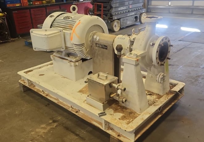 770 GPM @ 416' TDH, Sulzer Bingham #3x6x11.5A CAP, horizontal multi-stage centrifugal pump, complete - Image 8
