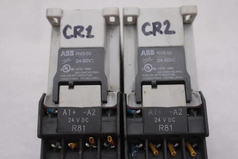 ABB RV5/50 24-50V Surge Suppressor CA5 A600 Q300 Used Stock #K-2176 - Image 1