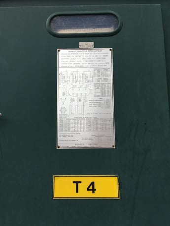 15/20/25 MVA 110000Y Primary, 34400Y Secondary, Auto Transformer, station - Image 2